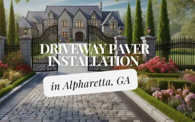 Driveway Paver Installation in Alpharetta