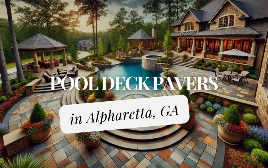 Pool Deck Pavers Installation in Alpharetta