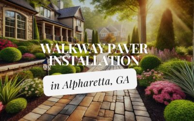 Walkway Paver Installation in Alpharetta