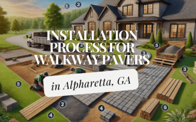 Walkway Paver Installation in Alpharetta: A Step-by-Step Guide for a Perfect Finish